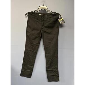 Dickies Women Flex Twill Slim Fit Straight Leg Pants Black Size 6 Regular